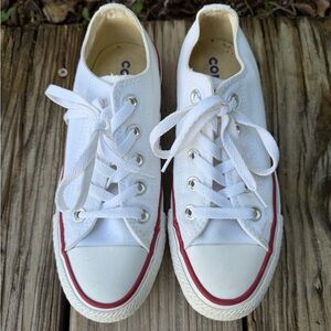 Converse Chuck T All Star Shoes in Optical White Womens 5